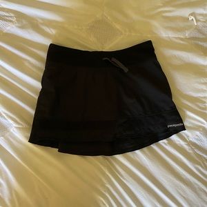 Black Patagonia skort